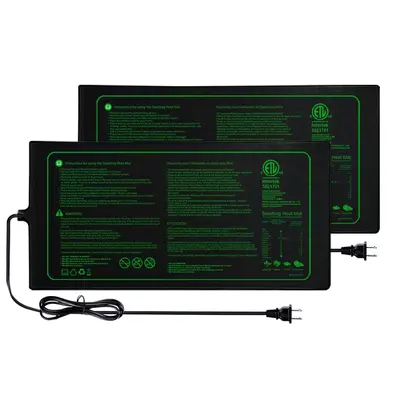 Su geçirmez PVC fide ısıtma matı, bitki ve sürüngen terraryumu için - 7