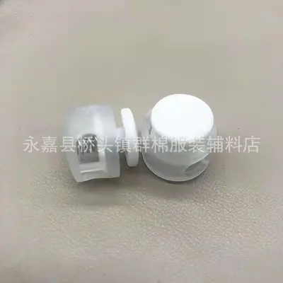 Colorful Plastic Lazy Shoelace Buckle with Double Holes