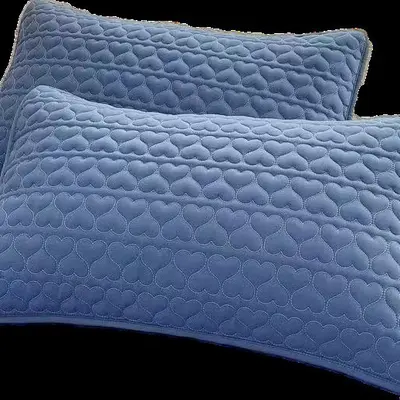Hotel Pillowcase Protector, Washable Quilted Adult Pillow Cover - 5