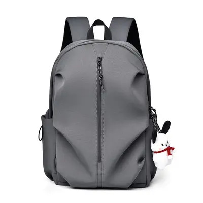 Lightweight Couple Backpack, Unisex, Solid Color, Large Capacity Daypack - 11