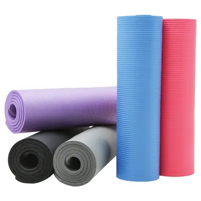 Silent Shock-Absorbing Non-Slip Yoga Mat, Thickened and Widened - 5
