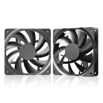 12-cm-PWM-Computerlüfter, temperaturgesteuert, 4-Pin, leise