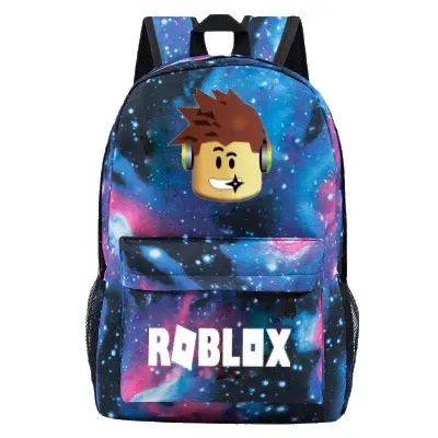 Roblox Starry Sky Unisex Backpack with Laptop Compartment for High School - 3
