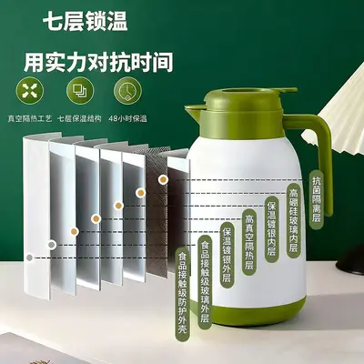 Large Capacity Thermos Flask for Home and Office