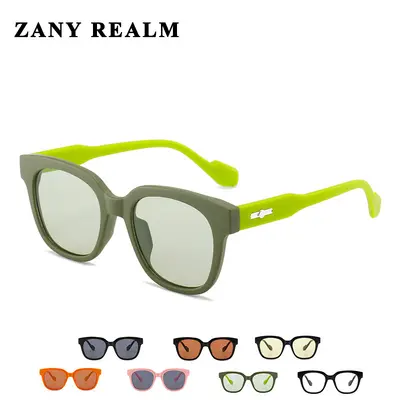 G-Style Square Frame Retro Sunglasses, UV400, Unisex - 3