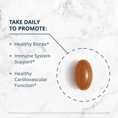 Vitamin D3 Yumuşak Kapsül, Takviye Gıda
