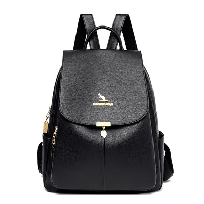 Weisen Kangaroo Women's Backpack, 2026 Large Capacity Soft Leather - 6