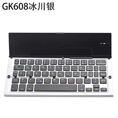Geyes Bluetooth Foldable Keyboard, Triple-System, Dual-Channel, Aluminum Alloy - 10