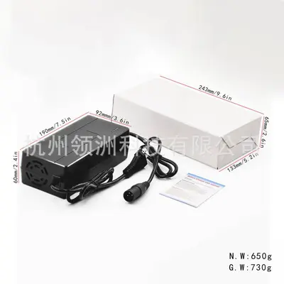 Charger for YOZMA IN 10 Electric Motorcycle, 48V 5A Lithium Battery Charger
