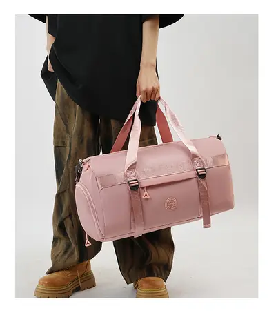 Großvolumige Reisetasche Damen Handtasche Fitnesstasche Herren Trocken-Nass-Trennung Sporttasche Reisetasche tragbar Kurztrip Geschäftsreise Tourismus - 7