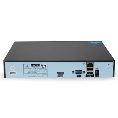 NVR recorder, H.265, 10-channel, Hikvision compatible - 5
