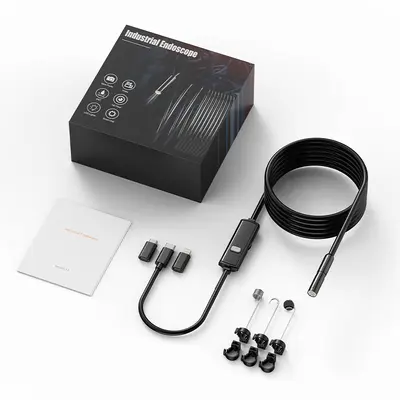 Endoskop kamera HD ekranlı el tipi boru muayene - 9