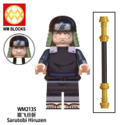 WM6111 Anime Series Building Blocks, 8 Mini Figures, Children's Educational