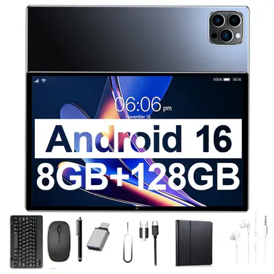 TK South America Cross-Border New 10.1 inch Tablet Android 10 Smart Bluetooth 2-in-1 Tablet Wholesale