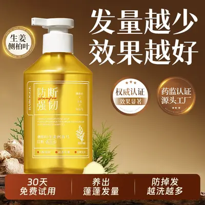 Kräuter-Shampoo mit Thujenblatt und Ingwer gegen Haarausfall und Schuppen - 2