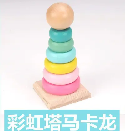 Wooden Fruit Bead Stringing Toy, Montessori Early Education for Toddlers - 12