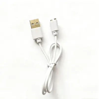 USB Manyetik Şarj Kablosu Düz Başlık 4-10mm Aralık Elektrikli Diş Fırçası Yüz Temizleme Cihazı Güçlü Manyetik Şarj Kablosu