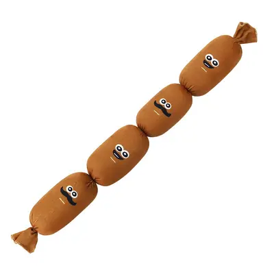 Küçük ve Orta Boy Köpekler için Peluş Sesli Hamburger Çiğneme Oyuncağı - 6