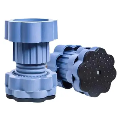 Universal adjustable anti-vibration feet for washing machines