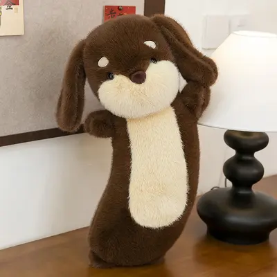 Dachshund Long Plush Pillow, Stuffed Toy, Large Dog Doll - 7