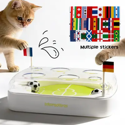 Smart Sensor Cat Football Field Interactive Chase Toy - 3