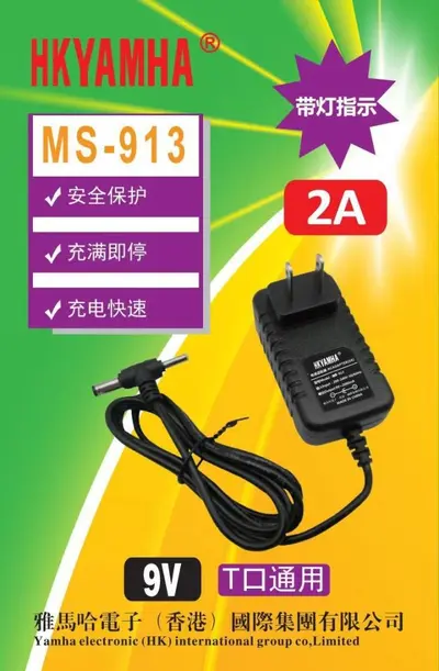 9V2A, 12V2A, 15V3A güç adaptörü, DVD ve güvenlik monitörü için - 8