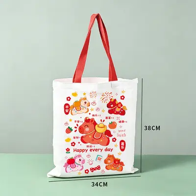 Individuell bedruckbare Canvas-Tasche - 9