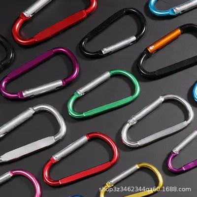 Multifunctional Water Bottle Quick Hook Buckle with Aluminum Alloy D-Type Carabiner - 4