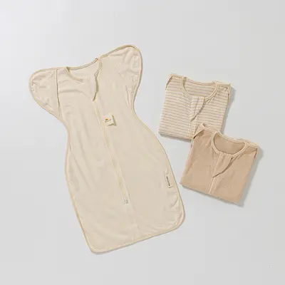 Baby-Schlafsack aus Baumwolle, 0-6 Monate