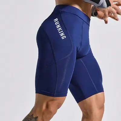 Men's Compression Three-Quarter Leggings, High Elasticity, Quick-Dry, Basketball - 6
