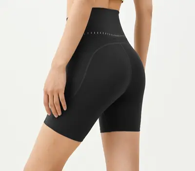 Damen-Yogahose mit hohem Bund, 3/4-Länge - 8