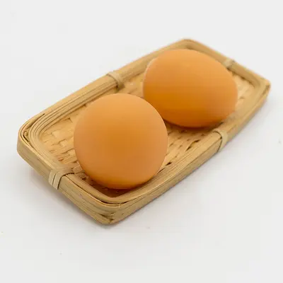 Vinyl Squeaky Simulated Egg Dog Toy, Small Breeds - 3