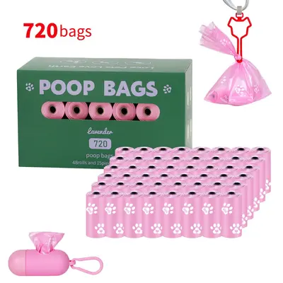 Biodegradable Pet Waste Bags with Dispenser, Boxed - 9