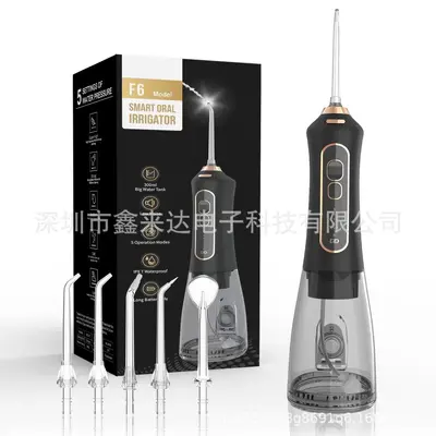 F6 portable electric toothbrush and water flosser set