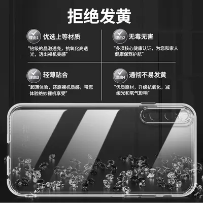 Huawei P20 Pro CLT-AL00 Handyhülle, transparent, weiches Material, stoßfest