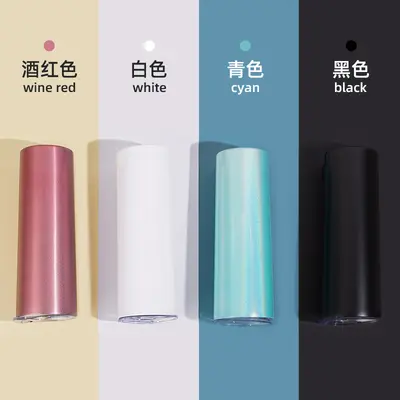 直筒不锈钢保温杯20oz瘦身杯便携车载冰霸杯户外便携水杯礼品杯子