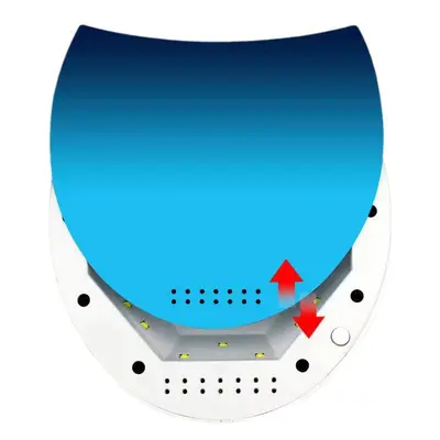 SUN2C 48W UV/LED Nail Dryer Lamp with Smart Sensor - 5