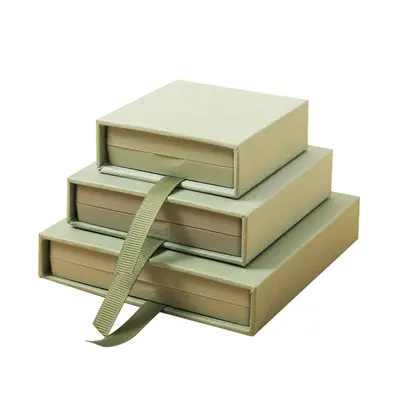 Portable PE Film Jewelry Storage Box with Drawer Jewelry Necklace Packaging Box Jewelry Storage Box Anti-oxidation Wholesale