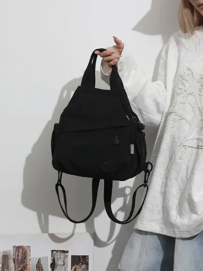 Beixiang Großraum-Rucksack, leicht, multifunktionale Brusttasche - 6