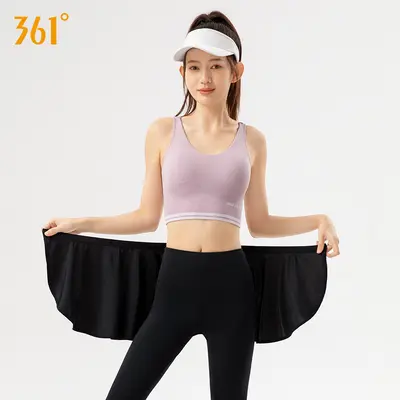 Yoga Kalça Örtücü Etek, Tek Parça Spor Dış Giyim Etek - 4