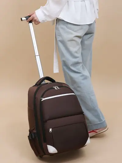 Oxford Cloth Cabin Size Backpack, 20 Inch with Business Laptop Compartment - 6