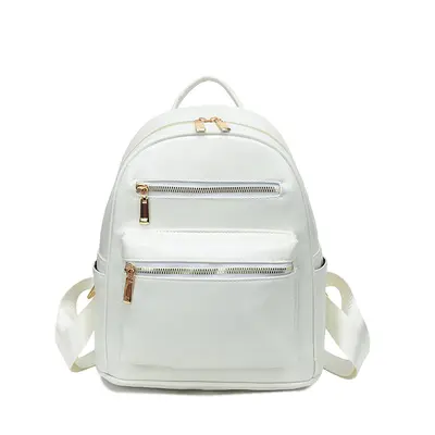 Women's Lightweight Backpack, Retro Commuter Travel Backpack - 7