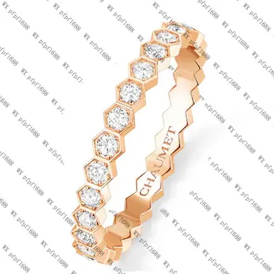 Honeycomb Ring, 925 Sterling Silver with Zircon, Little Bee Design for Women - 9