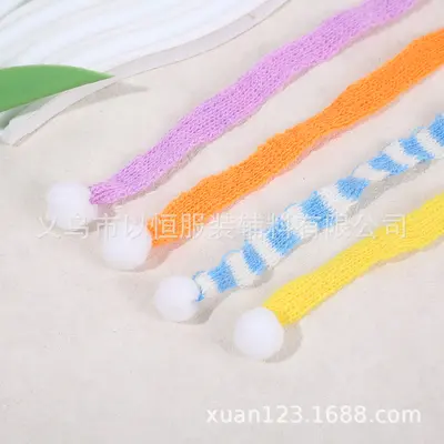 Mini iplik eşarp oyuncak dekorasyon küçük sarı ördek boyun ısıtıcı Noel Sonbahar Ortası Festivali çocuk çantası kolye stokta - 4