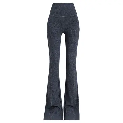 Kadın Mikro Paça Pantolon Dış Giyim Uzun Pantolon Yüksek Bel Slim Fit Kalça Kaldırıcı Bahar Yeni Sezon Kadın Giyim Cepli Fitness Yoga Pantolonu Slim Fit