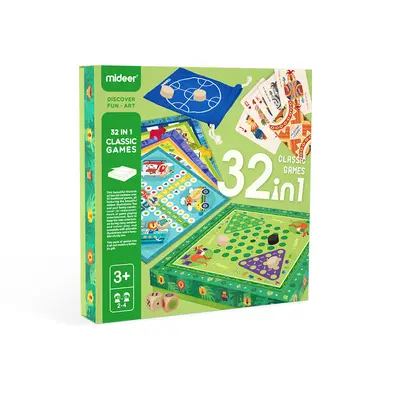 Mideer 32-in-1 Cognitive Board Game, Educational Card Game - 7