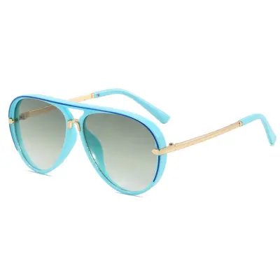 Oversized Frame Fashion Sunglasses, Minimalist Versatile Style - 11