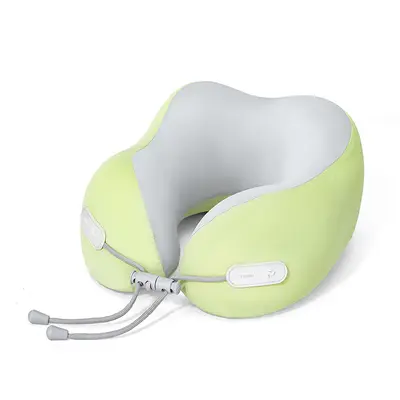 Custom U-Shaped Ice Silk Neck Pillow with Memory Foam, Logo Customizable