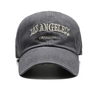 Damenhüte für großen Kopfumfang, Vintage gewaschene Baseballkappen, Herrensonnenhüte mit breiter Krempe, Retro-Trend Grenzüberschreitende Baseballkappen Großhandel. - 8