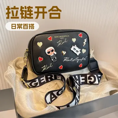 Cartoon Character Women's Camera Bag, Small Square Bag